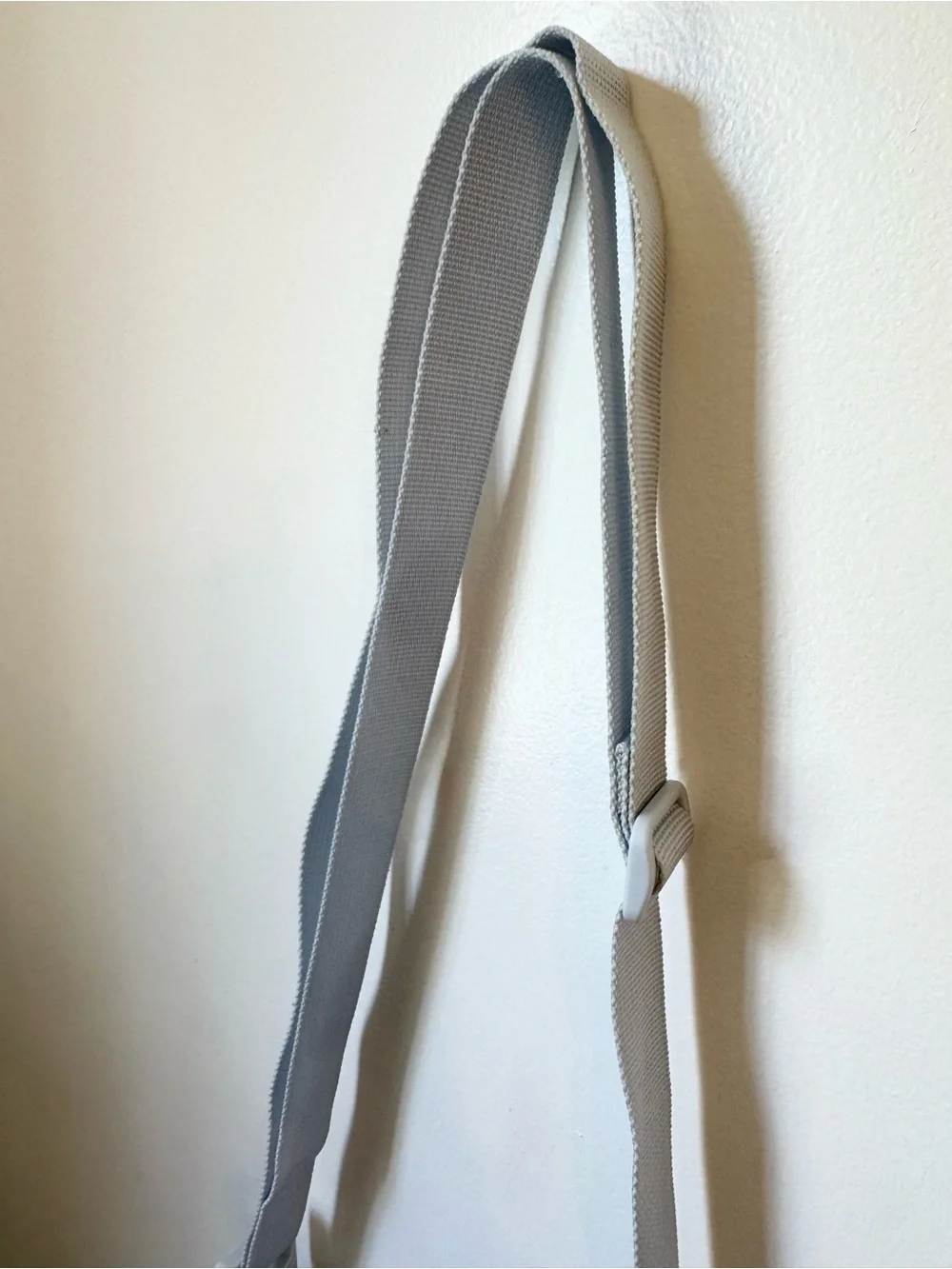 Nike Small Light Blue Crossbody Bag with Purple Logo